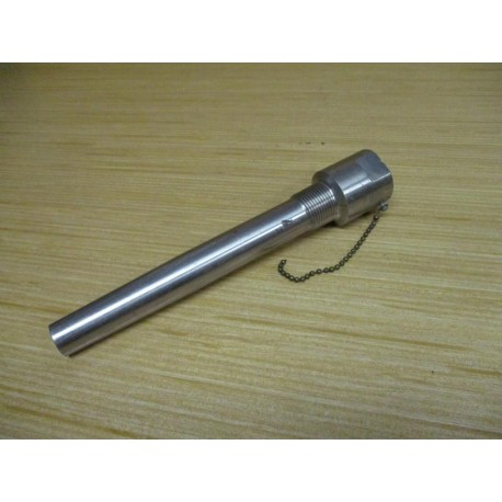 A86P Stainless Steel Thermowell WO Plug - New No Box