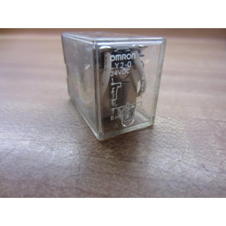Omron LY2-0-24VDC Relay LY2024VDC - New No Box