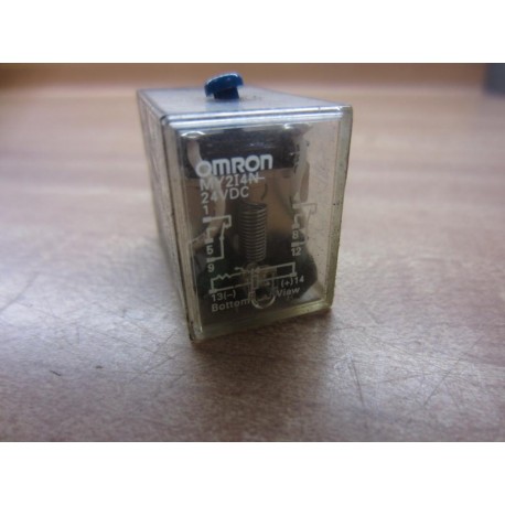 Omron MY2IN-24VDC Relay MY2IN24VDC 5A - Used