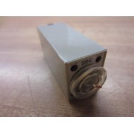 Omron H3Y-4 Timer H3Y4 Range: 0-5 SEC. - Used