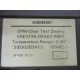 Siemens 6SE3190-0XX87-8BF0 OPM-Clear Text Display - Used