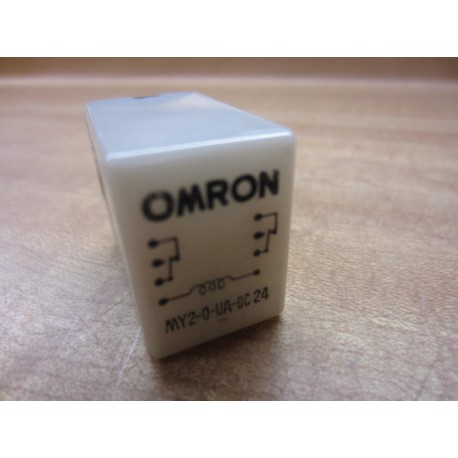 Omron MY2-0-UA-DC 24 Relay MY20UADC24 Tested - New No Box