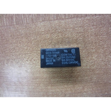 Omron G6B-1114P-FD-US Relay G6B1114PFDUS - New No Box