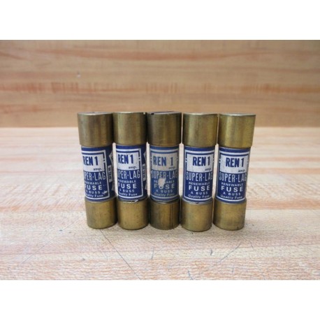 Buss REN-1 Bussmann Fuse Cross Ref 1EX44 (Pack of 5) - New No Box