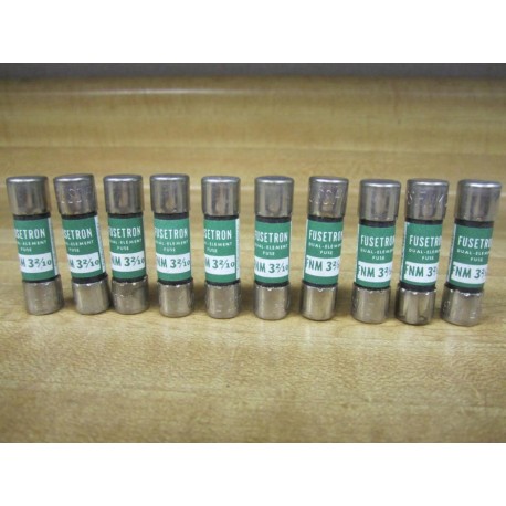 Buss FNM-3-210 Bussmann Fuse Cross Ref 6F181 (Pack of 10) - New No Box