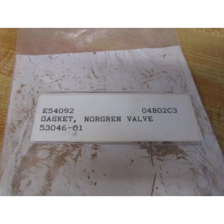 Norgren 53046-01 Valve Gasket Kit 04B02C3 (Pack of 9) - New No Box