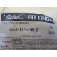 SMC KQH07-36S Tube Fitting KQH0736S (Pack of 10)