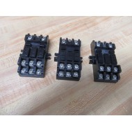 Telemecanique SL 711 Relay Socket SL711 (Pack of 3) - Used