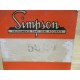 Simpson 5924 RMS Current Meter 0-150%