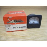 Simpson 127 0-150 DC MA Panel Meter