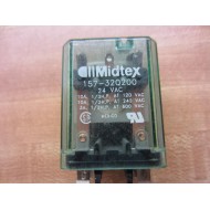 Midtex 157-32Q200 Relay 15732Q200 24VAC - Used