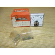 Simpson 1227 0-300VDC Panel Meter