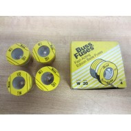 Buss W-20 Bussmann Fuse W20 Cross Ref 6F470 (Pack of 4)