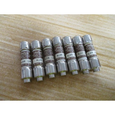 Littelfuse KLKR 1A 1A Fuse KLKR1A (Pack of 7) - Used