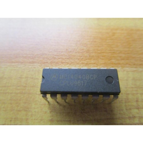 Motorola MC14040BCP Integrated Circuit (Pack of 4)
