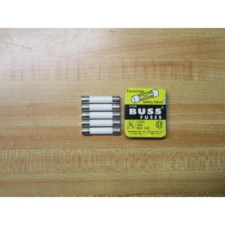 Buss F03A 125V 30A Bussmann Fuse F03A-30A White (Pack of 5)