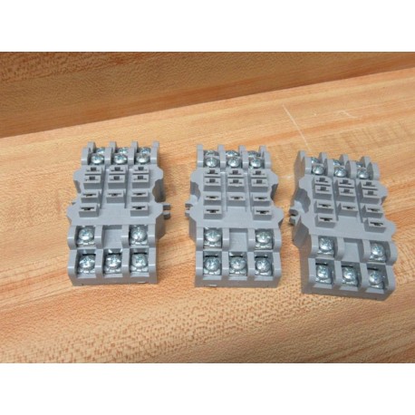 Potter & Brumfield 27E121 AMF Relay Socket (Pack of 3) - New No Box