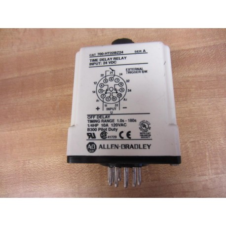 Allen Bradley 700-HT22BZ24 Time Delay Relay 700HT22BZ24 Tested - New No Box