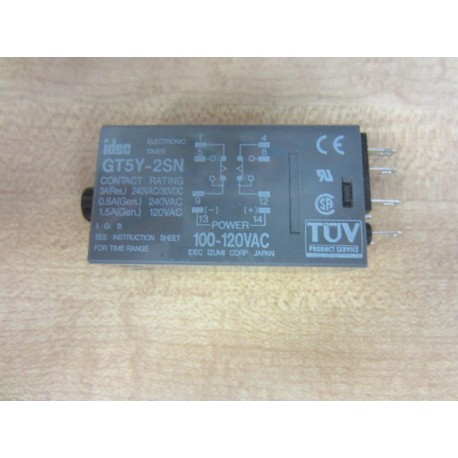 IDEC GT5Y-2SN Timer GT5Y2SN - New No Box