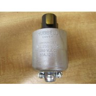 Hubbell 10A 250VDC 3 Wire Armored Connector Body Plug - New No Box