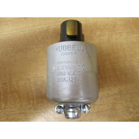 Hubbell 10A 250VDC 3 Wire Armored Connector Body Plug - New No Box