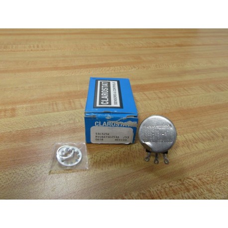 Clarostat RV4NAYSD253A Potentiometer 53C325K 25K Ohms