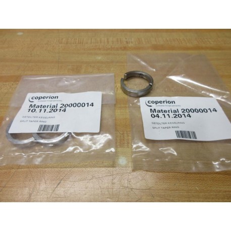 Coperion 20000014 Split Taper Ring 04.11.2014 (Pack of 2)