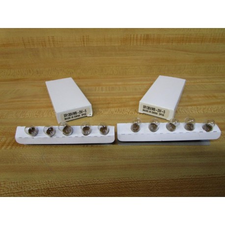 Generic SR130VMB-2W-5 Miniature Bulb SR130VMB (Pack of 10)