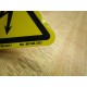 Hazard 6010B-ISO Hazardous Voltage Sticker 6010BISO (Pack of 4)