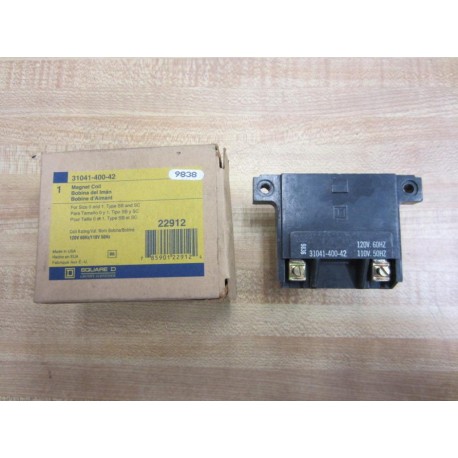 Square D 31041-400-42 Coil 3104140042