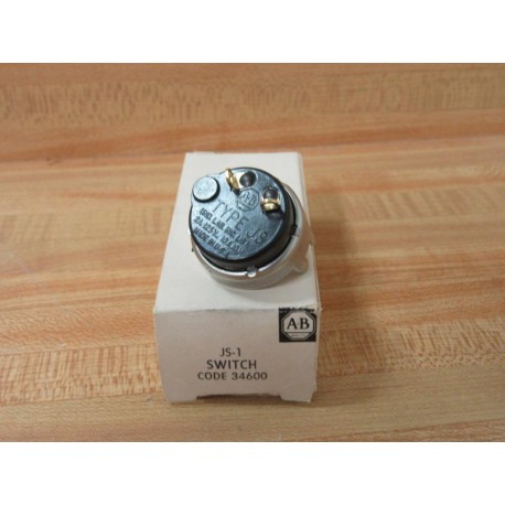 Allen Bradley JS-1 Switch Potentiometer Base JS1 34600