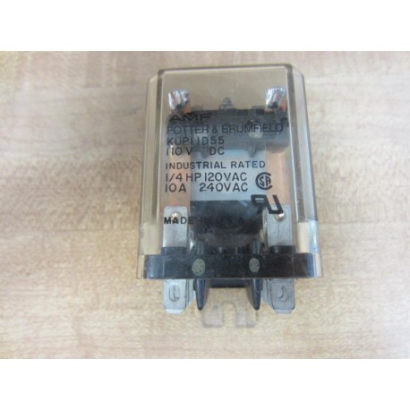 Potter & Brumfield KUP11D55 Relay 110V - Used