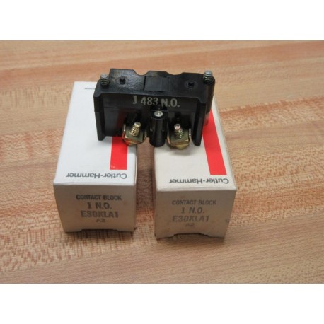 Cutler Hammer E30KLA1 Eaton Contact Block Series A2 (Pack of 2)