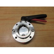 Kieselmann DN65 PN10 AISI 304L CH802996 Butterfly Valve - New No Box