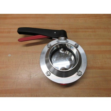 Kieselmann DN80 PN10 AISI 304L CH 414235 Butterfly Valve - New No Box