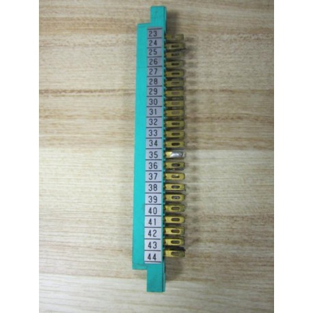 Elco 6007 Card Edge Connector 44 Blades (Pack of 11) - Used