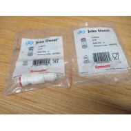 John Guest 38SCV Check Valve 38SCV (Pack of 2)