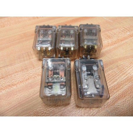 Potter & Brumfield KRP11D Relay KRP11D 24V DC (Pack of 5) - Used