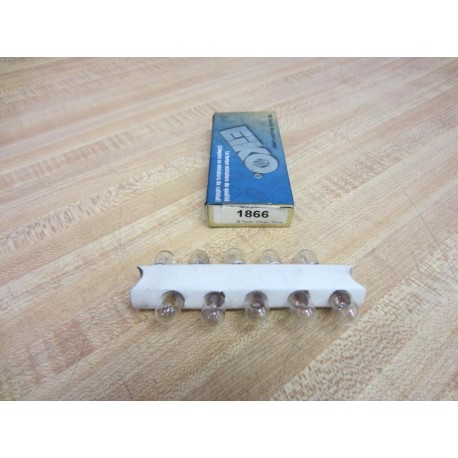 Eiko 1866 Miniature Lamp Light Bulbs (Pack of 10)