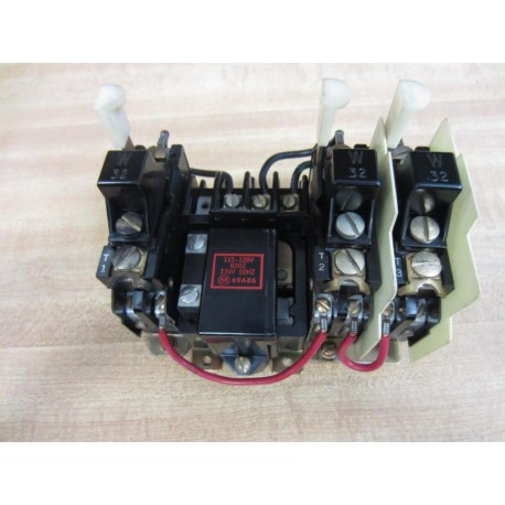 Allen Bradley 709-T0D726 Starter 709-TOD726 Relay W32  69A86 - Used