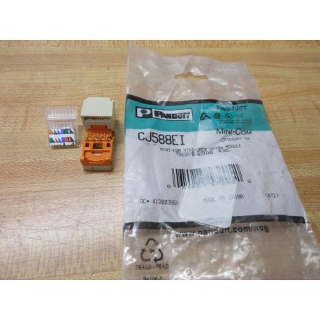 Panduit CJ588EI Pan-Net Mini-Com Module