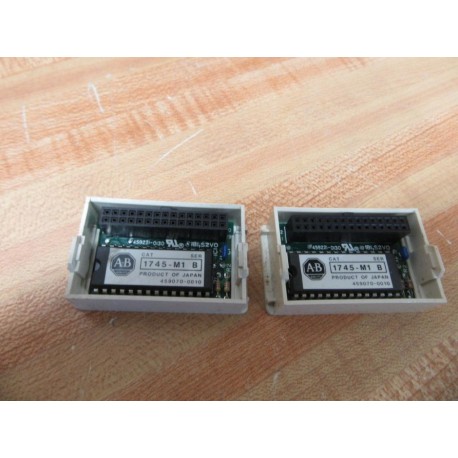 Allen Bradley 1745-M1 Memory Eprom Module 1745M1 (Pack of 2) - Used