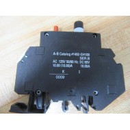 Allen Bradley 1492-GH100 Circuit Breaker 1492GH100 10A Series B AC 125V - Used