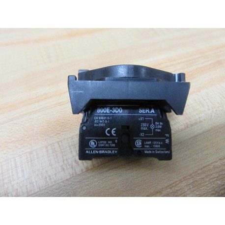 Allen Bradley 800E-3DL0 Full Voltage Module With Latch - New No Box
