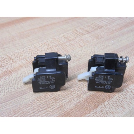 Allen Bradley 1495-G1 Contact  1495G1 (Pack of 2) - Used