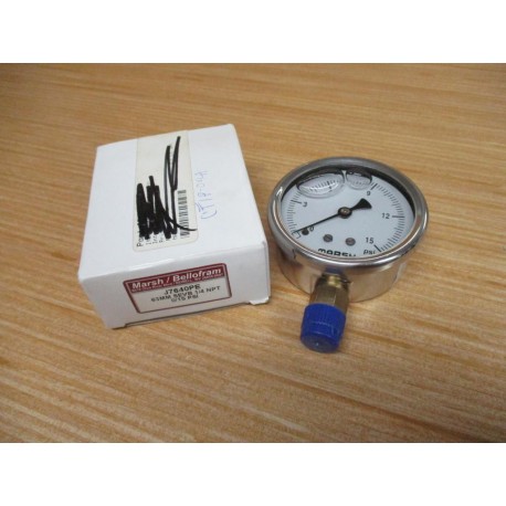 MarshBellofram J7640PE Pressure Gauge