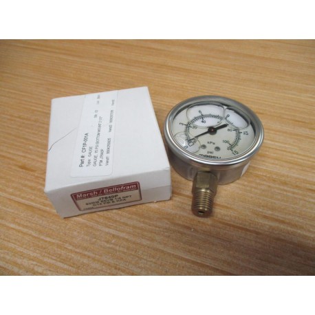 MarshBellofram J7640P Pressure Gauge