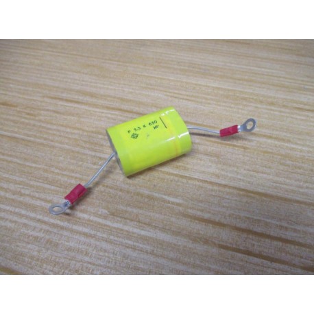 Hitachi P 3.3 K 630 Capacitor P3.3K630 P33K630 Mounted - New No Box