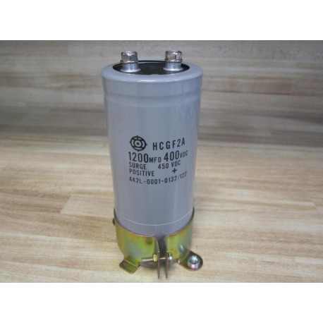 Hitachi HCGF2A Capacitor 1200MF 400VDC wClamp - New No Box