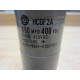 Hitachi HCGF2A Capacitor 680MFD 400VDC - Used